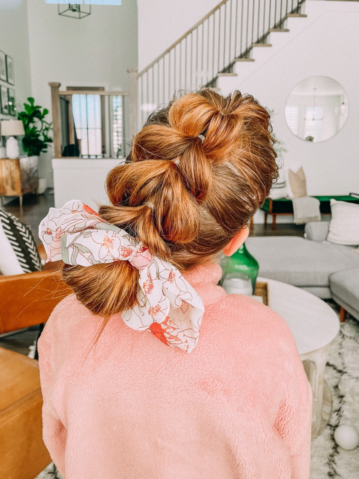 Hair Scarf - Blush