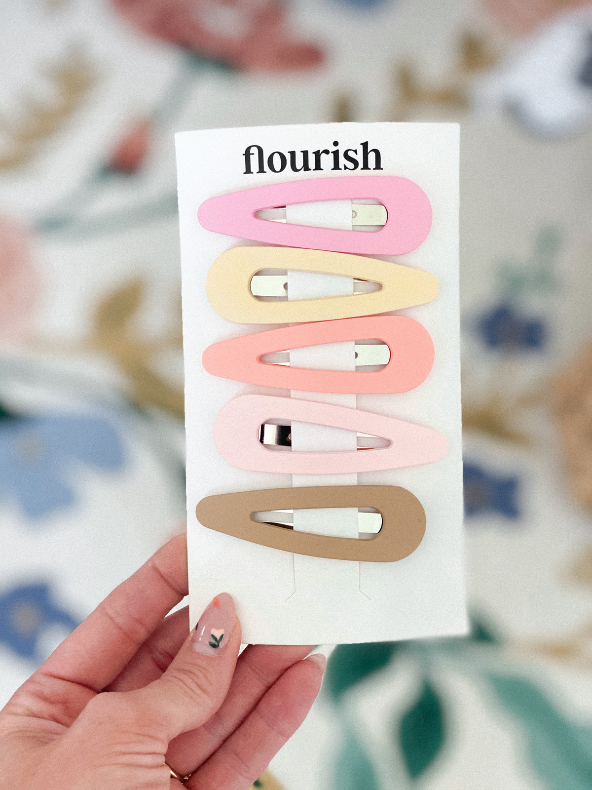 Pink Lemonade Snap Clips